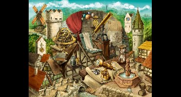 Ravensburger Escape spel Escape the Circle Anno 1683 puzzel.