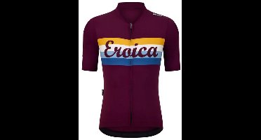 Santini Eroica Timo Korte Mouw Wielertrui Paars XL Man