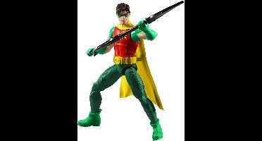 DC Premier Robin actiefiguur van 16,5 cm - Met 22 beweegbare punten en cape