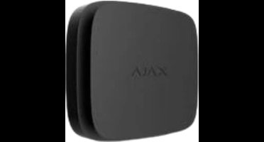 Ajax hitte - en CO2 melder 3V lithium batterij draadloos koppelbaar - zwart (FIREPROTECT2 RB H/CO BLACK)