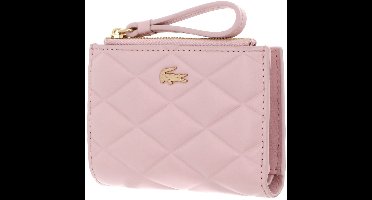LACOSTE portemonnee Crocodelle Billfold Nidus zalmroze