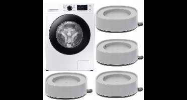 Trillingsdempers Wasmachine - 4 Stuks - Wasmachine Verhoger - Wasmachine Dempers - Droger - Vaatwasser