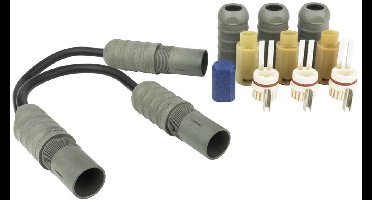 Danfoss T-aftakking Connecto T voor 3 verwarmingslinten en 1 eindafsluiting, 088L0417