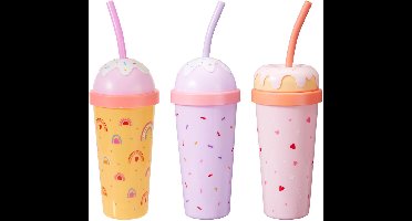 Drinkbeker met Rietje