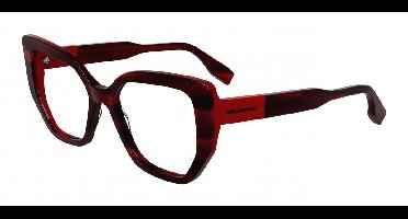 Karl Lagerfeld KL6174 Striped red/red 53/17/145 WOMAN Brilmonturen