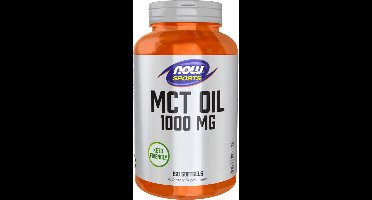 MCT olie 1000 mg (150 gelcapsules) - Now Foods Sports