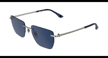 Lacoste L282S Matte gunmetal/blue 55/19/150 MAN Zonnebrillen