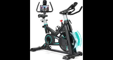 Spinningfiets – Hometrainer – Fitnessfiets – Indoor Bike – Fietstrainer – Verstelbare Magnetische Weerstand – Max. 160 kg Draagvermogen