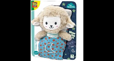 SES Creative - Tiny Talents - Sleepy schaap - Night buddy glow in the dark - zachte knuffel - helpt bij het naar bed gaan - Baby Speelgoed