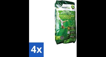 BSI – Organisch-Minerale Gazonmeststof – Indirecte Mosbestrijding – 20 kg (200 m²) - Voordeelverpakking - 4 stuks