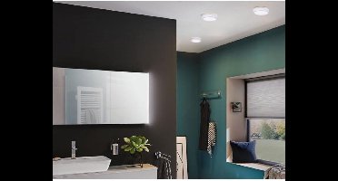 Paulmann Wand-/plafondlamp FR Aviar IP44 LED_W 4000 K 220 mm Wit 230 V Synthetisch