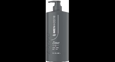 Dove Men+Care Charcoal + Clay Shampoo voor Mannen 828ml – Diep Reinigende Shampoo met Houtskool & Klei – Versterkt Haar & Verwijdert Opbouw