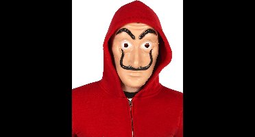 Vegaoo - Plastic bankovervaller masker voor volwassenen