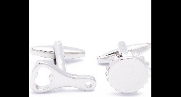 Manchetknopen - Bier Opener Bierdop Bieropener