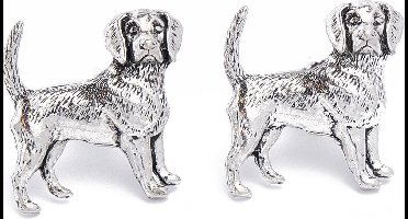 Manchetknopen - Honden Beagle Hond UK Made