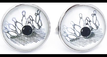 Manchetknopen - Bowling pinnen