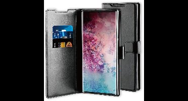 BeHello Samsung Galaxy Note10 Hoesje - Gel Wallet Case Met Ruimte Voor 3 Pasjes Zwart