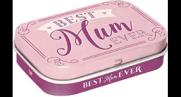 Best Mum Ever - Pepermunt Blikje - Beste Moeder Ooit - Mint Box
