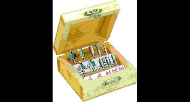 Proxxon - Hout Profielset 10-dlg. (Pr29020)