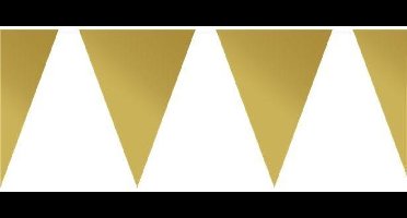 Amscan Vlaggenlijn Goud 10 Meter
