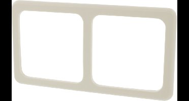 Peha Standard afdekraam – inbouw – 2–voudig – crème – 10 stuks