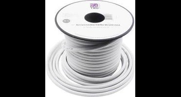 TRU COMPONENTS Netwerkkabel CAT 5e SF/UTP 4 x 2 x 0.14 mm² Wit 25 m