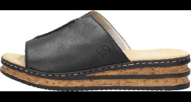 Rieker Ring Slippers zwart Synthetisch - Dames - Maat 36