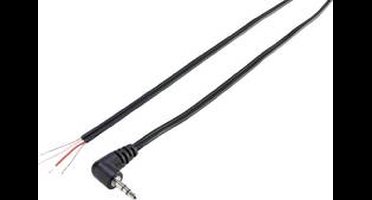 TRU COMPONENTS 93038c443 Jackplug 3.5 mm Jackplug male 3,5 mm - Open kabeleinde Stereo Inhoud: 1 stuk(s)