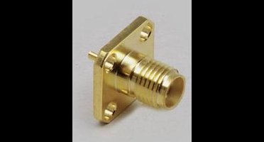 TRU COMPONENTS 1577819 SMA-connector Bus, inbouw verticaal 1 stuk(s)