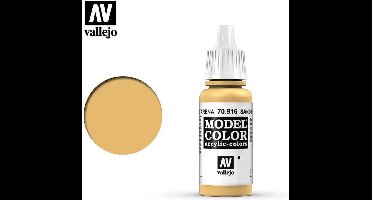 Vallejo Hobbyverf Acrylverf - 70916 Model Color Sand Beige - Acryl Verf flesje - 17 ml