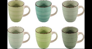 Studio Tavola Mokken Summer Green 350 ml - 6 stuks