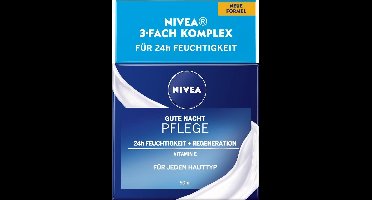 NIVEA 24h Moisturising Night Cream Nachtcrème Gezicht 50 ml