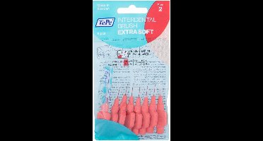 TePe Extra zacht Lichtrood - 8 st - Rager