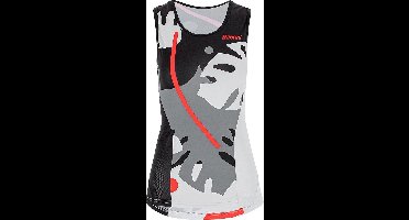 Santini Fietstop Dames Koraal - Maui Sleek Tri Top - S