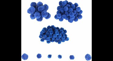 Foam kralen | Assortiment | 200 stuks