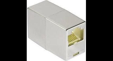 Hama RJ45 Netwerk Adapter CAT 5e [1x RJ45-bus - 1x RJ45-bus] Grijs