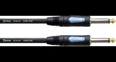 Cordial CFI 0.6 PP - Instrument kabel, jack - jack, 60 cm.