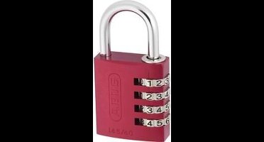 ABUS 145 hangslot met cijferslot Rood 145/40