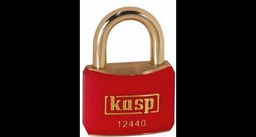 Kasp K12440REDA1 Hangslot 40 mm Gelijksluitend Goud-geel Sleutelslot
