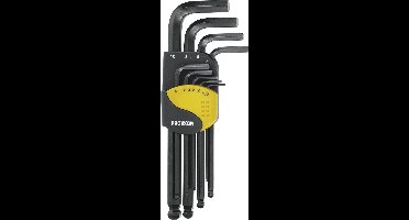 Proxxon Micromot Inbus Haakse schroevendraaierset 1.5 mm, 2 mm, 2.5 mm, 3 mm, 4 mm, 5 mm, 6 mm, 8 mm, 10 mm 9-delig