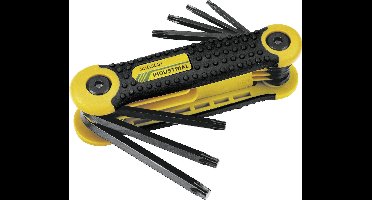 Proxxon Industrial Binnen-zesrond (TX) Haakse schroevendraaierset T 9, T 10, T 15, T 20, T 25, T 27, T 30, T 40 8-delig