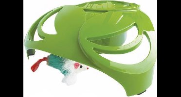 M-pets Kattenspeeltje Interactief Helico 23 X 8 Cm Groen