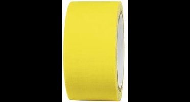 TOOLCRAFT 80FL5025EC 80FL5025EC Textieltape 80FL5025EC Neon-geel (l x b) 25 m x 50 mm 1 stuk(s)