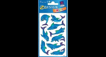 Avery Papieretiket Z-design Kids - pakje a 2 vel dolfijnen