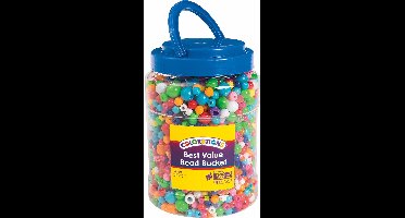 Kralen | Kunststof | Assorti | 6000 stuks