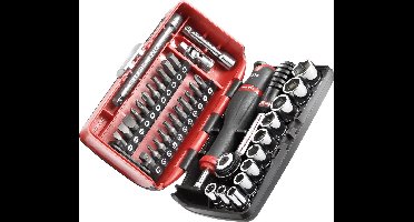 Facom R2NANOPB Dopsleutelset Metrisch 1/4 (6.3 mm) 38-delig