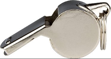 Scheidsrechtersfluit - Klein - Zilver