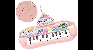 Kinder piano -Muziek Speelgoed voor kinder- speelgoed piano-Educatief Muziekinstrument-Muziek speelgoed peuter-Speelgoed piano- Roze