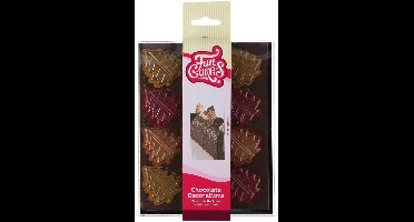 FunCakes Chocolade Decoraties - Kerstboom - Set/12
