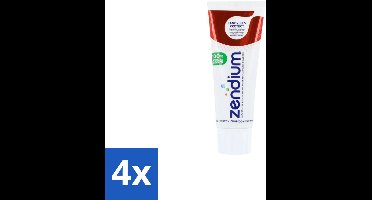 Zendium – Tandpasta – Tandvlees Protect – 75 ml - Voordeelverpakking - 4 stuks